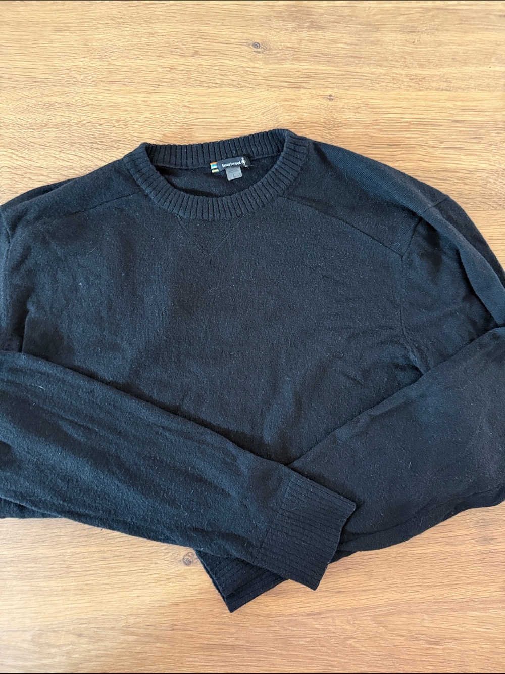 Smartwool men’s Black Crewneck Sweater - size large